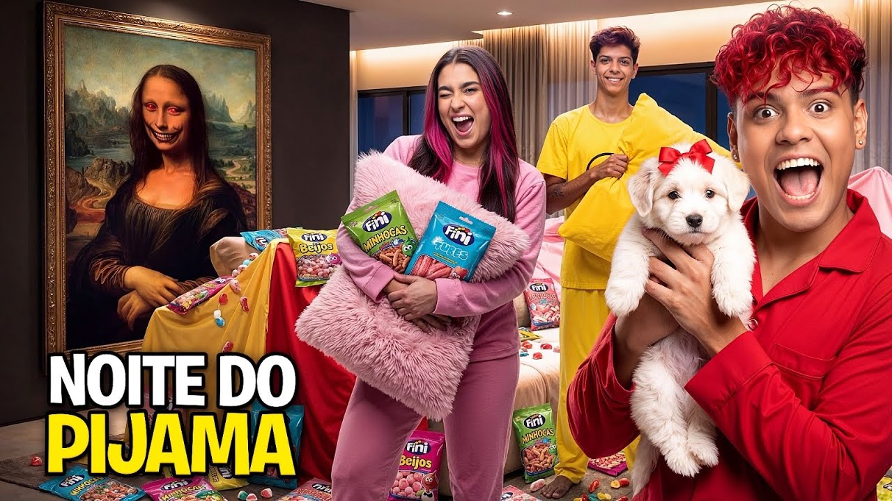 ERA PRA SER UMA NOITE DO PIJAMA *o pior aconteceu 