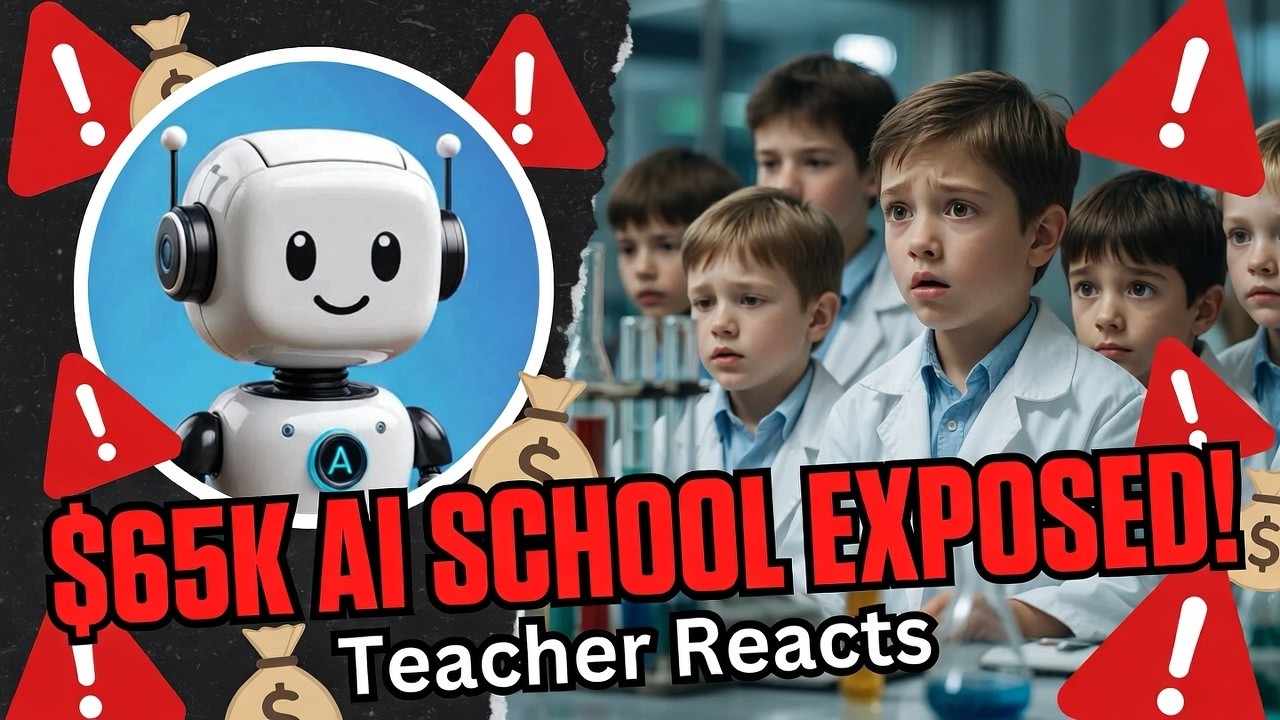 Kids Treated Like Guinea Pigs in $65K AI School - Teacher Reacts