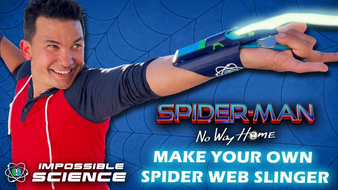 How To Make a Spider Web Slinger! | Spider-Man: No Way Home Science Tutorial | Impossible Science