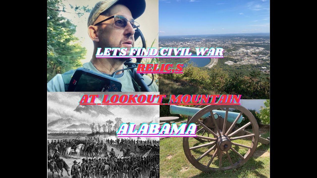 Metal Detecting Lookout Mountain Alabama Into Tennessee