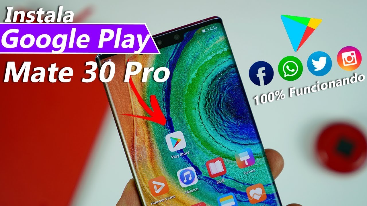INSTALA GOOGLE PLAY en Huawei Mate 30 Pro