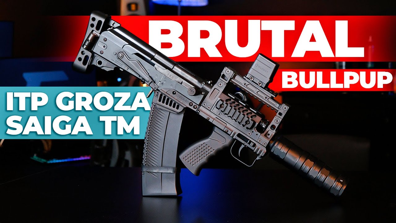 ☠️​ ¡ANTES DABA PENA… AHORA MIEDO! 👹​ ESCOPETA ITP GROZA BULLPUP 😱​ SAIGA GBB Tokyo Marui