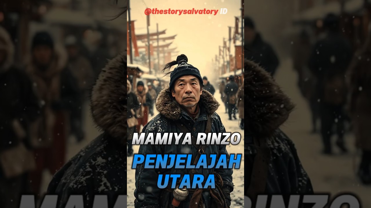 Kisah Nyata MAMIYA RINZO Penjelajah Utara Jepang #shogun #shorts #samurai