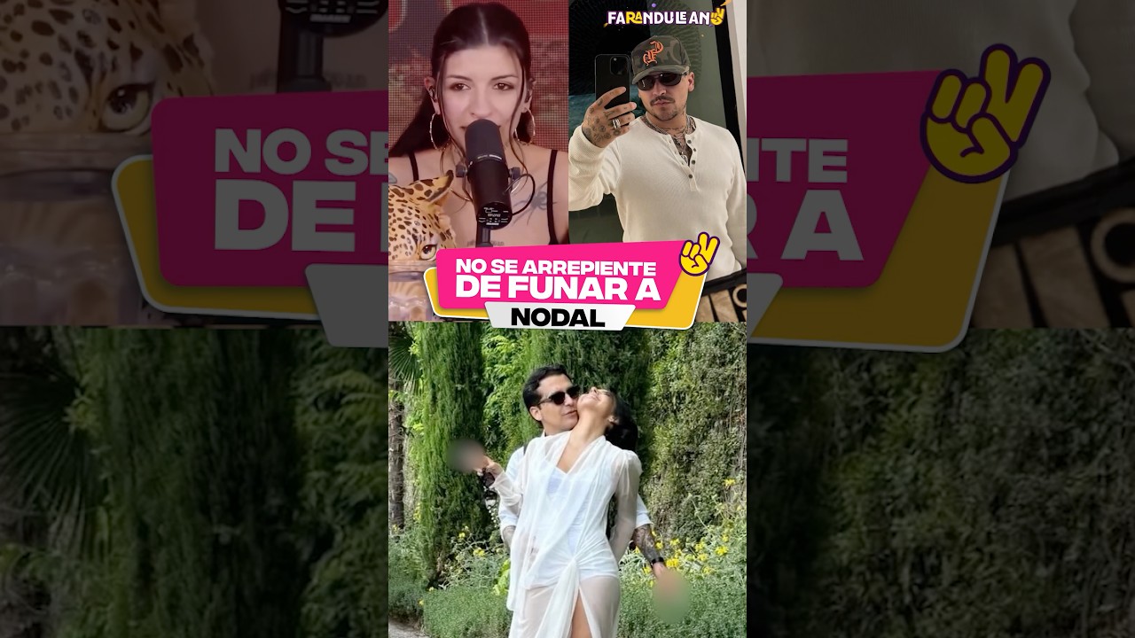 No se arrepiente de funar a Nodal.