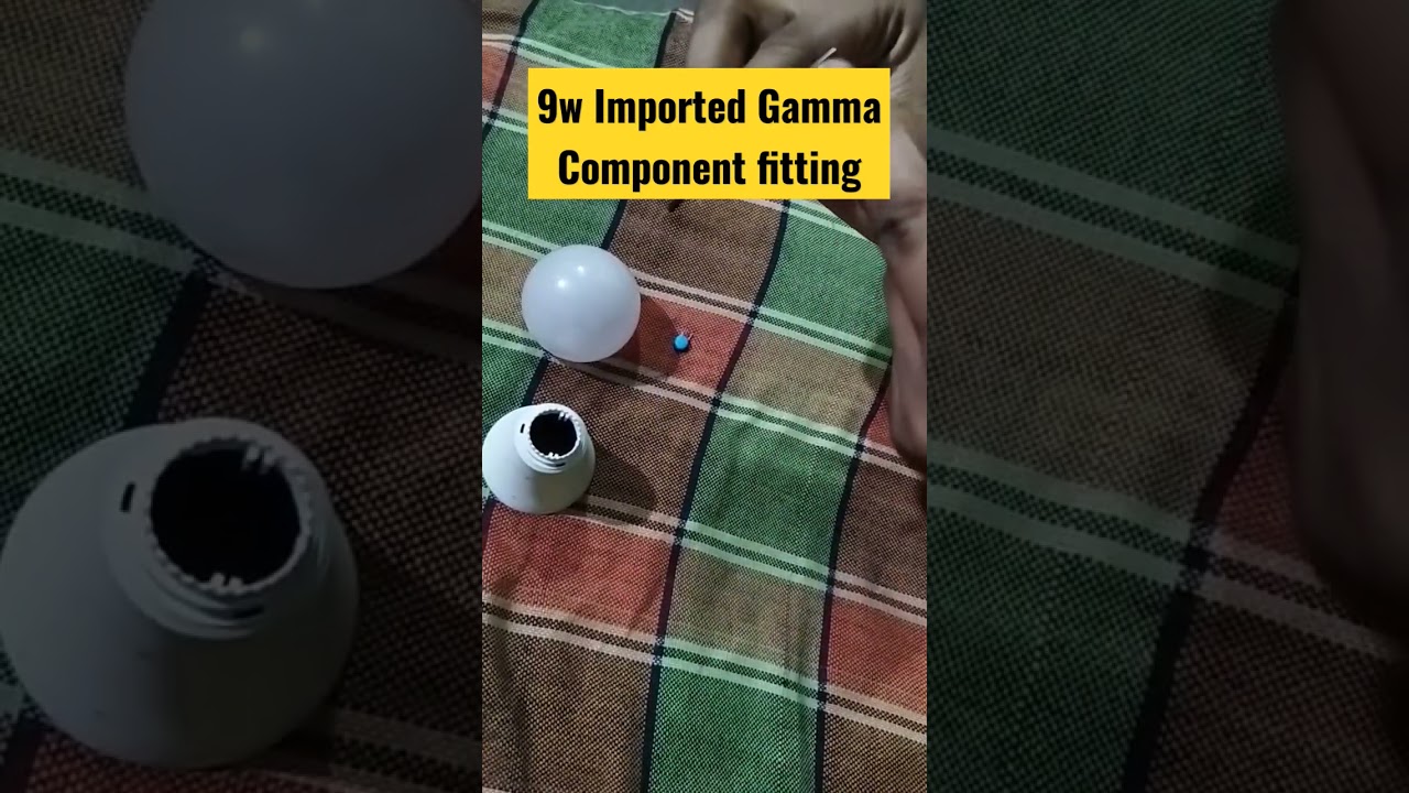 9w Imported Chinese Gamma Dob Ki fitting kese kre 8076911940 #imported #chinese #ledbulbbusiness