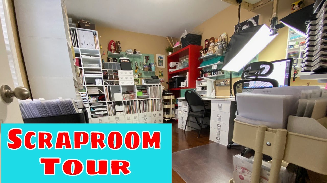 Scraproom tour Jan 2020