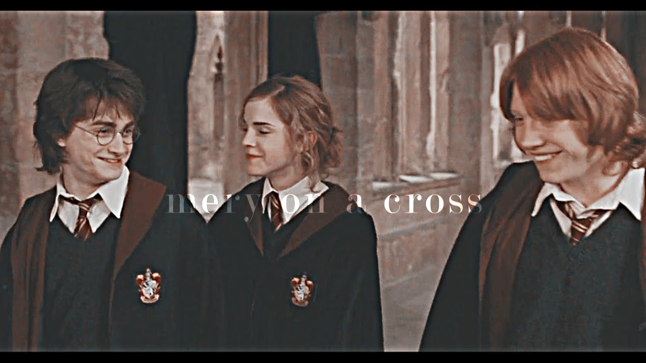 Harry Potter | The Golden Trio | Mary On A Cross
