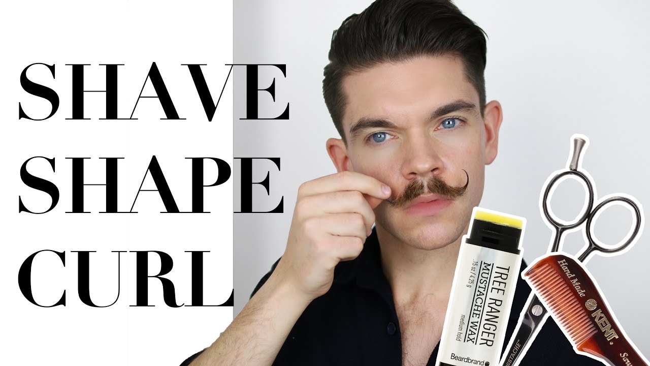 Handlebar Moustache Tutorial | Shaving and Styling How To 👨🏻
