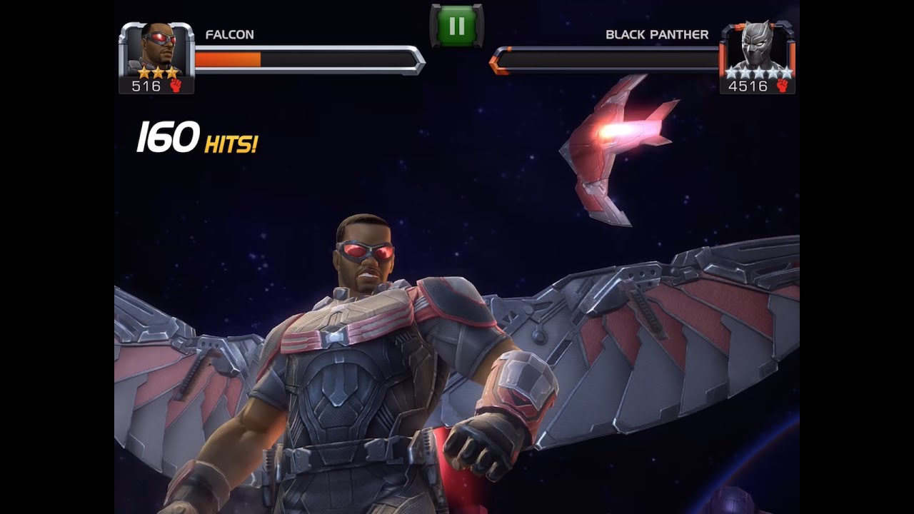 Falcon Unboxing and Battle vs. Black Panther (Civil War) | Marvel Contest of Champions