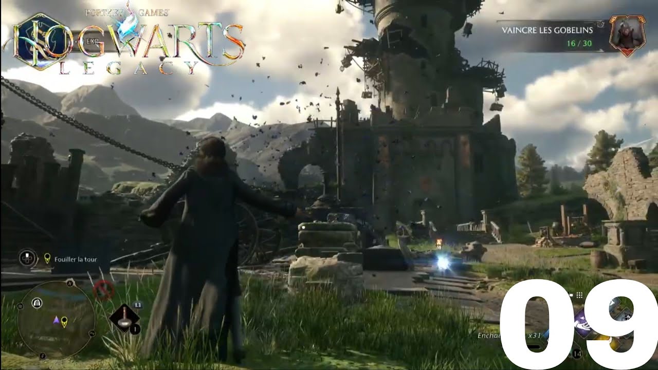 LA TOUR -HOGWARTS LEGACY L'HÉRITAGE DE POUDLARD ÉPISODE 9 FR REDIFFUSION LIVE TWITCH 
