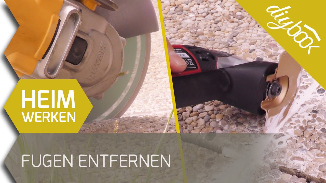 Fugen entfernen: Winkelschleifer oder Multifunktionswerkzeug?