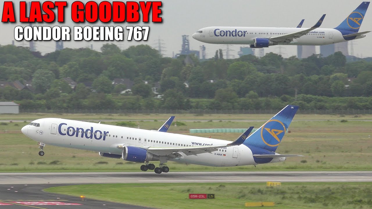 [A LAST GOODBYE - CONDOR BOEING 767!] - A great farewell for a great aircraft at Düsseldorf Airport