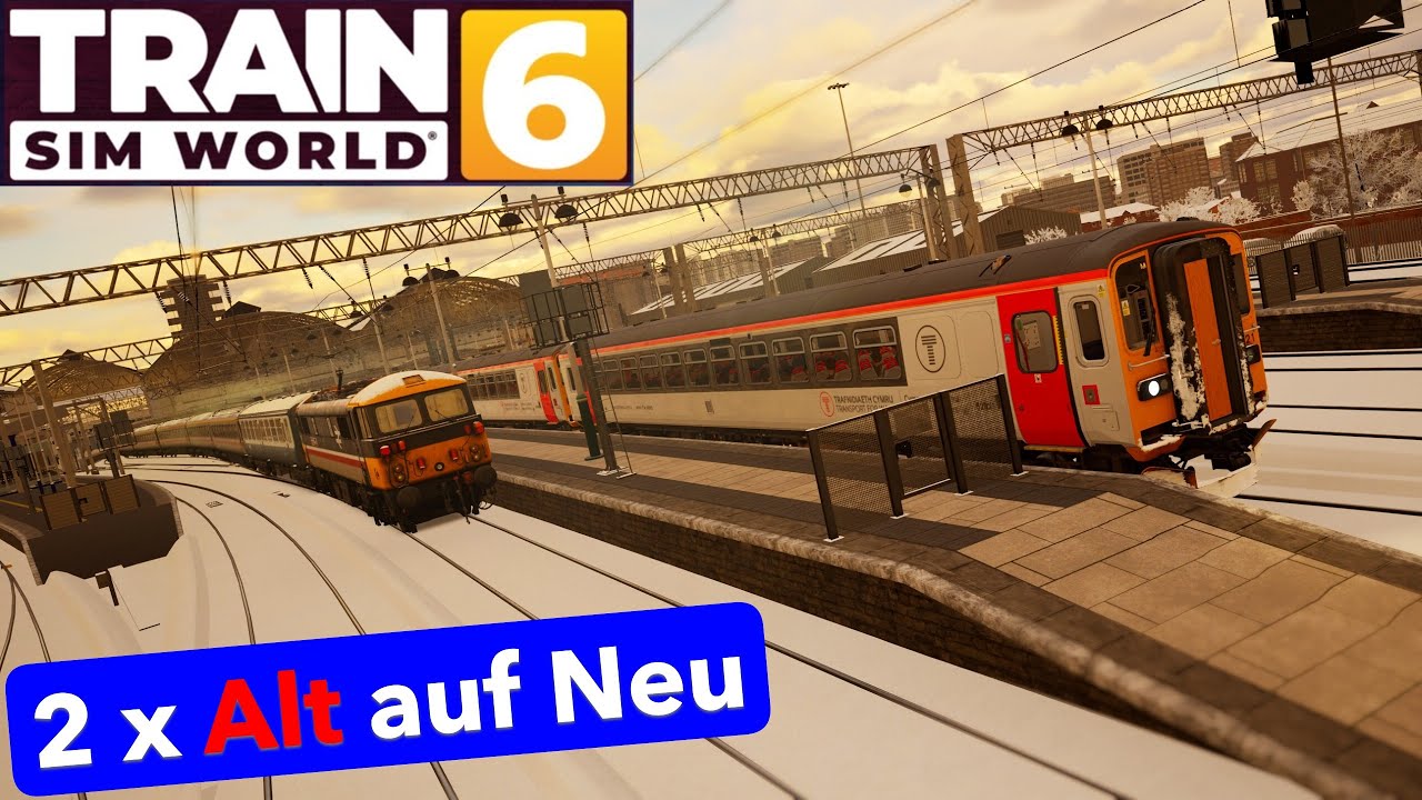 Train Sim World 2 x Mal ALT auf Neu TSW auf Deutsch