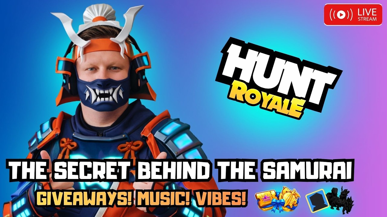 🔴 LIVE! - HUNT ROYALE! DUNGEONS GRIND! MUSIC! VIBES! GIVEAWAYS!