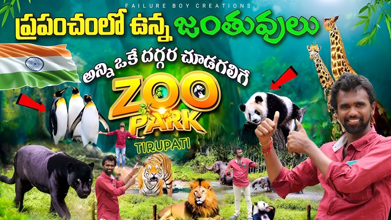 SV Zoo Park Tirupati || lion Safari || Sri Venkateswara Zoo Park || The Indian biggest zoo park ||