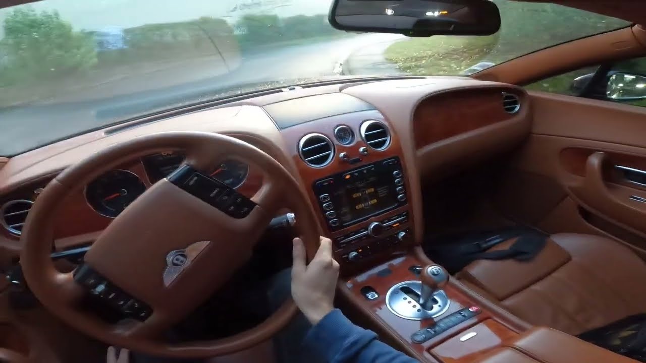 Bentley Continental GT 6.0 W12 (2004) — POV Drive