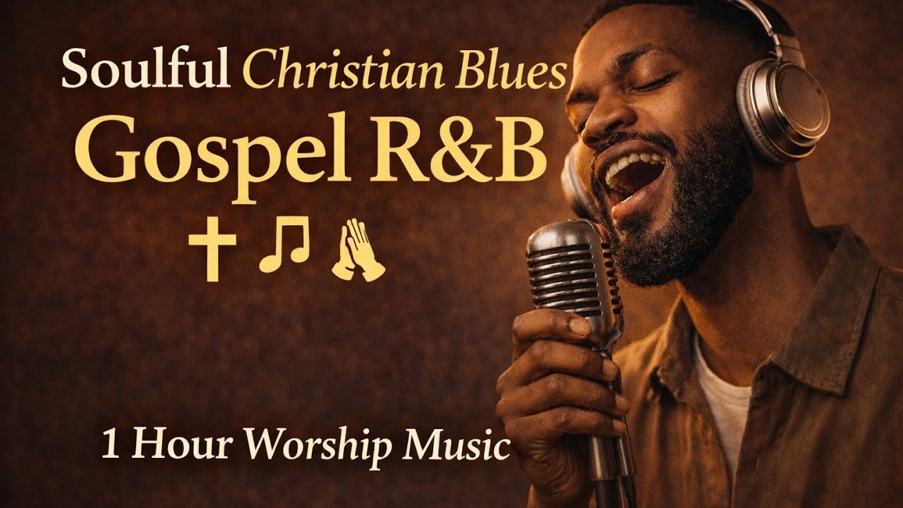 Christian Blues Gospel R&B – 1 Hour Peaceful Worship Music for Night Prayer & Rest