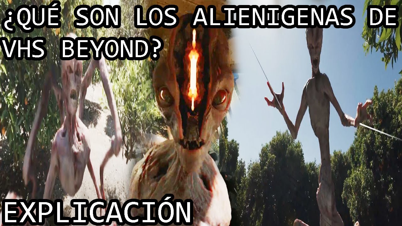 &iquest;Qu&eacute; son los Alien&iacute;genas Asesinos de VHS Beyond? | La Historia de Live and let Dive de V H S Beyond