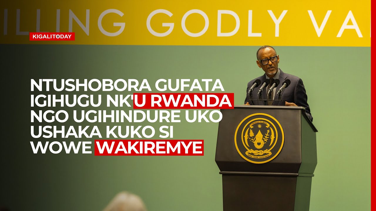 Ntushobora gufata Igihugu nk'u Rwanda ngo ugihindure uko ushaka kuko si wowe wakiremye - Kagame