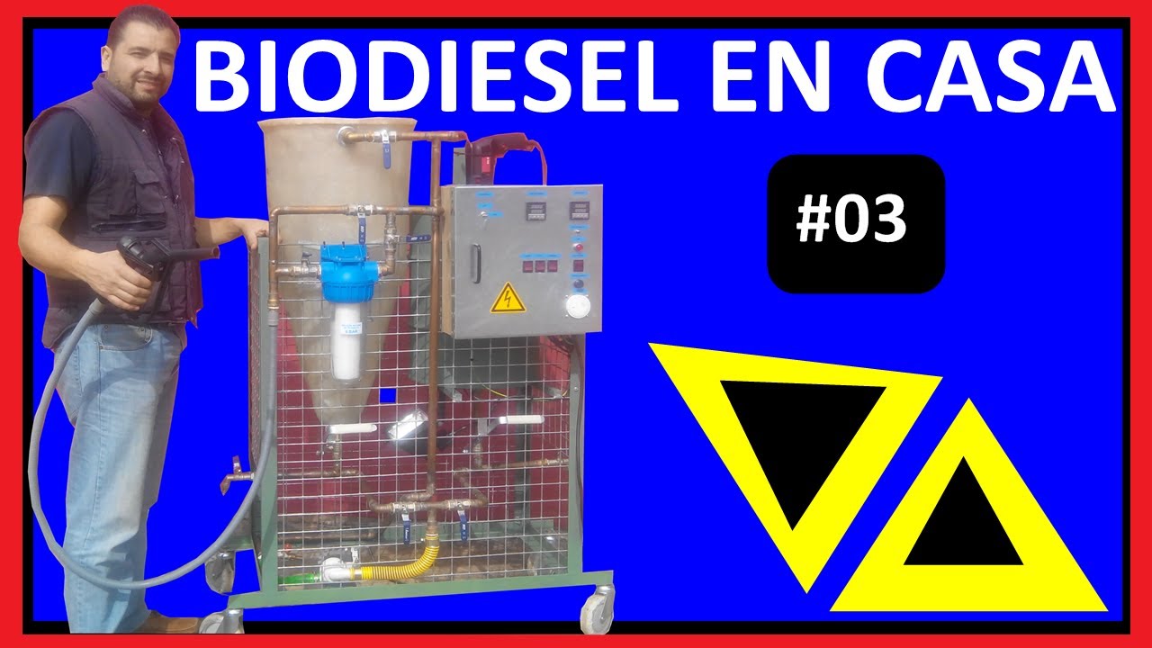 ▷🥇BIODIESEL CASERO CON ACEITE RECICLADO EN CASA PASO A PASO  # 03. Biodiesel fatto in casa