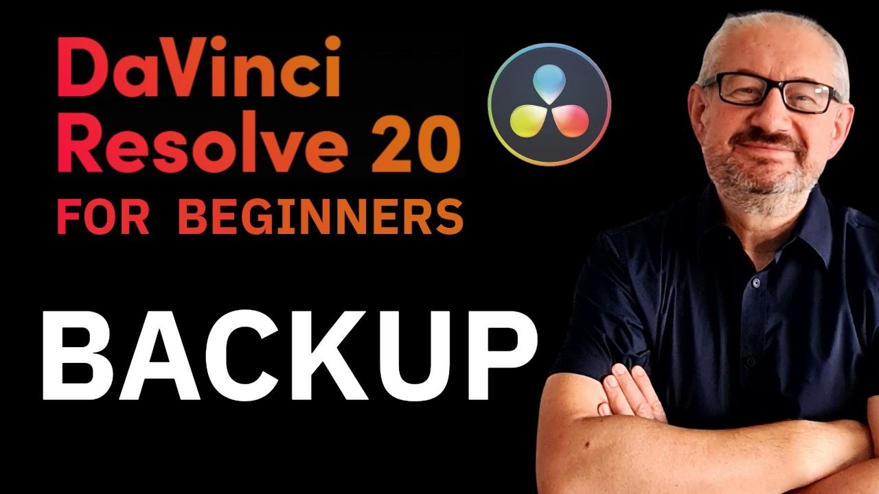 Как создавать резервные копии проектов в DaVinci Resolve | Руководство для начинающих для людей с...