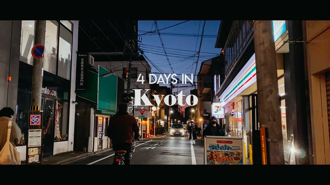 Bumbling around Kyoto in 4 days (vlog)