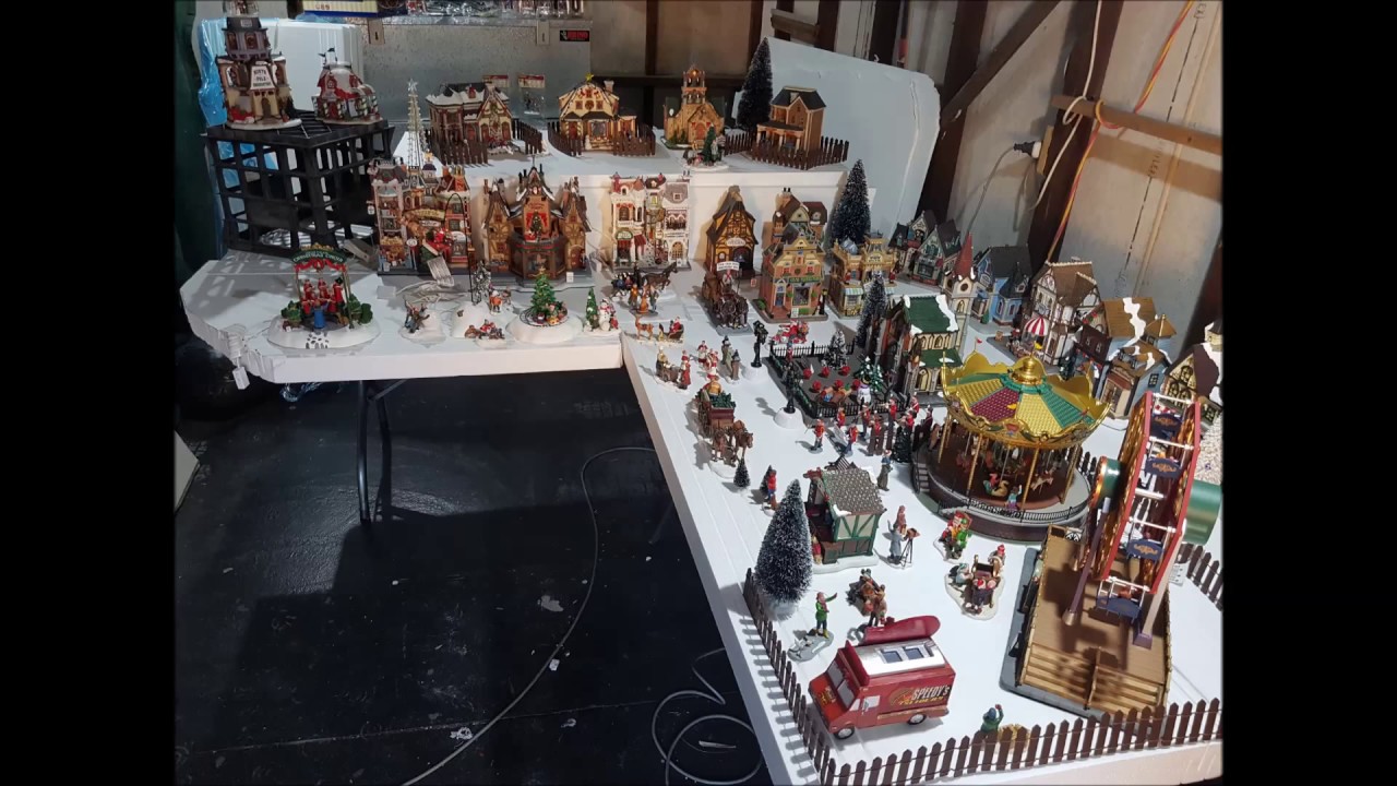 How to make a Christmas Village - Bijobear Lemax 2016