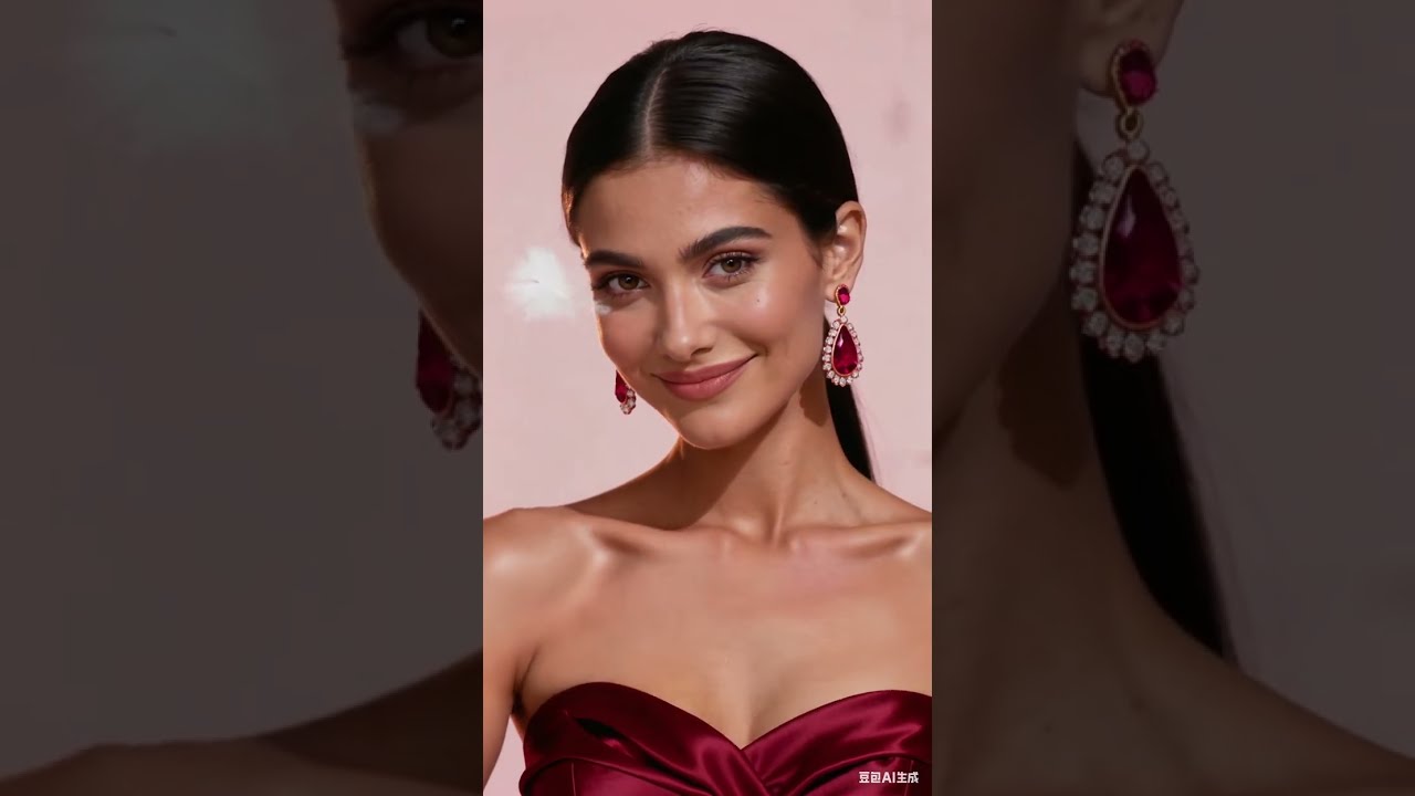 Tear-Drop Ruby Dangle Earrings FashionSonder Jewelry #fashionsonder #jewelry #earrings #earring#ruby