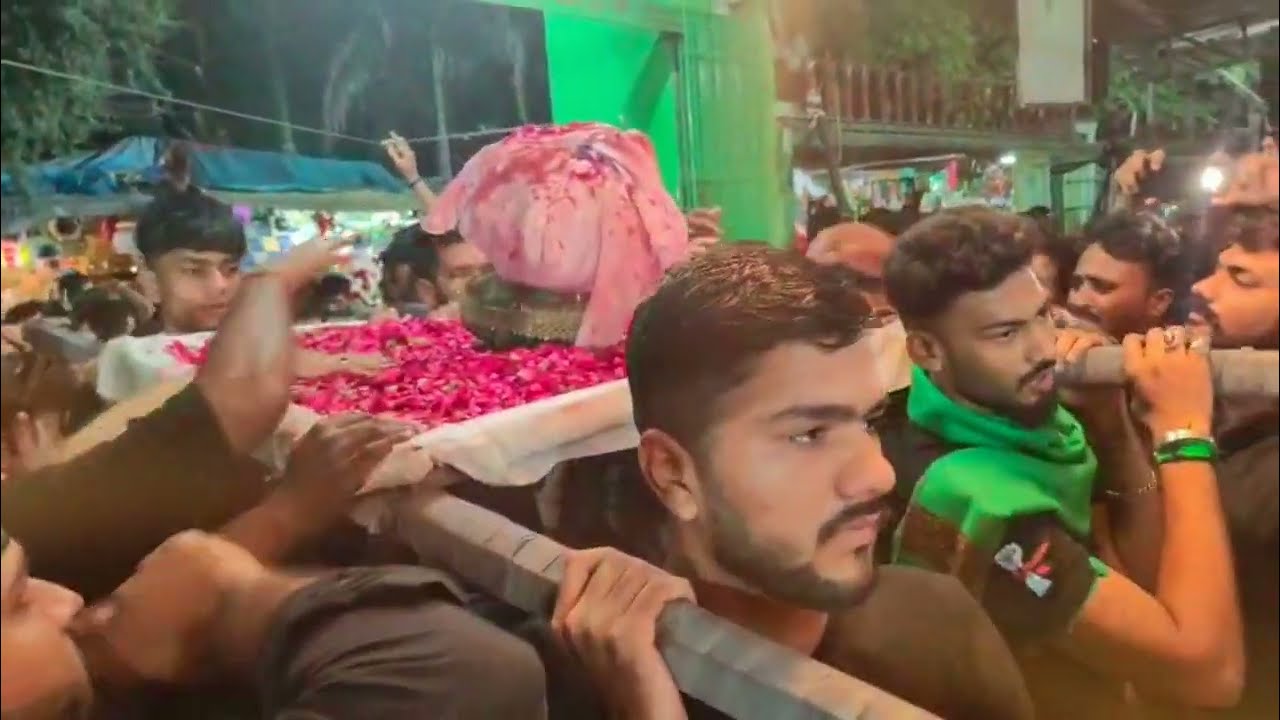 18 safar juloos hussain tekri Jaora #jafriazadari 