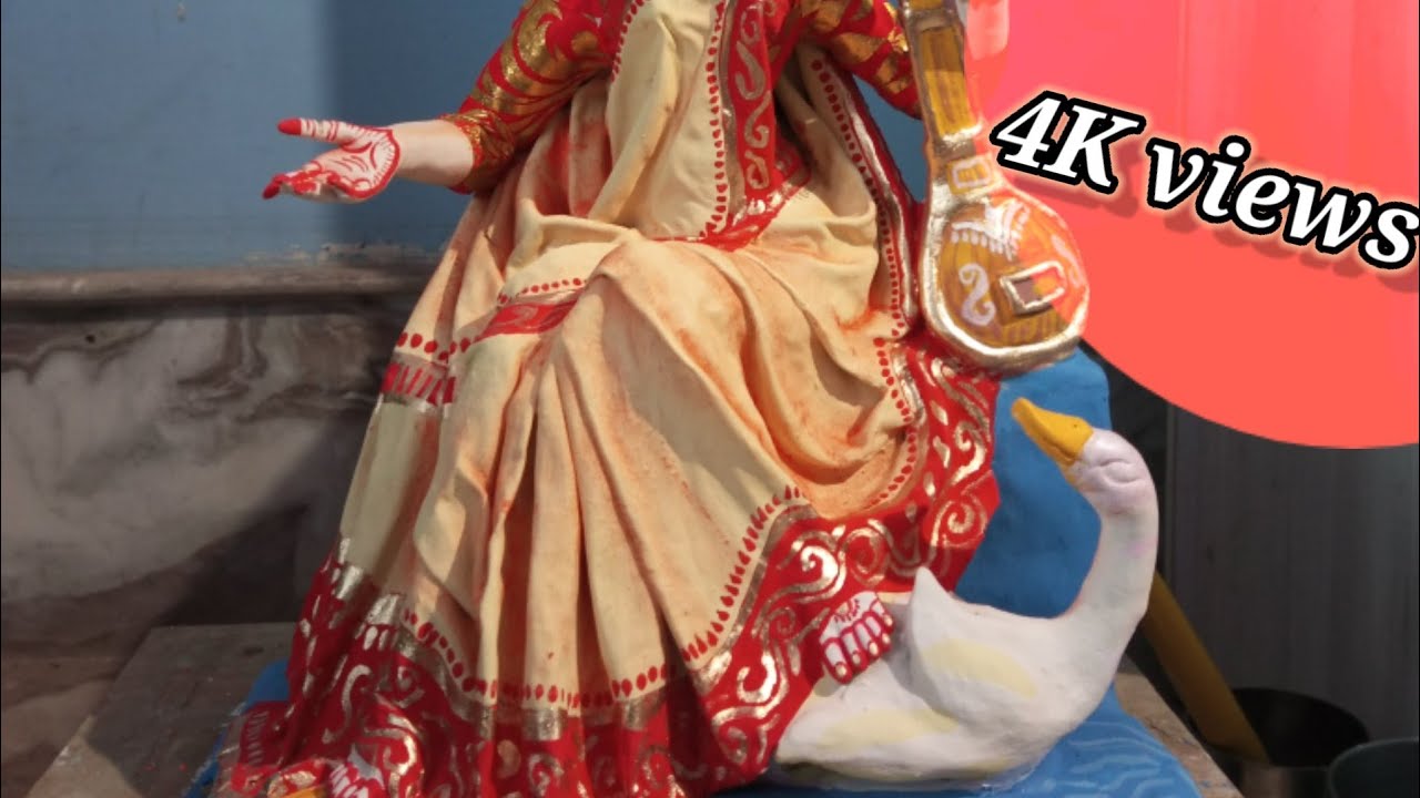 মাটির শাড়ি রং এবং ডিজাইন করা (matir sari making) 🌼🌼🌼🌼🌼