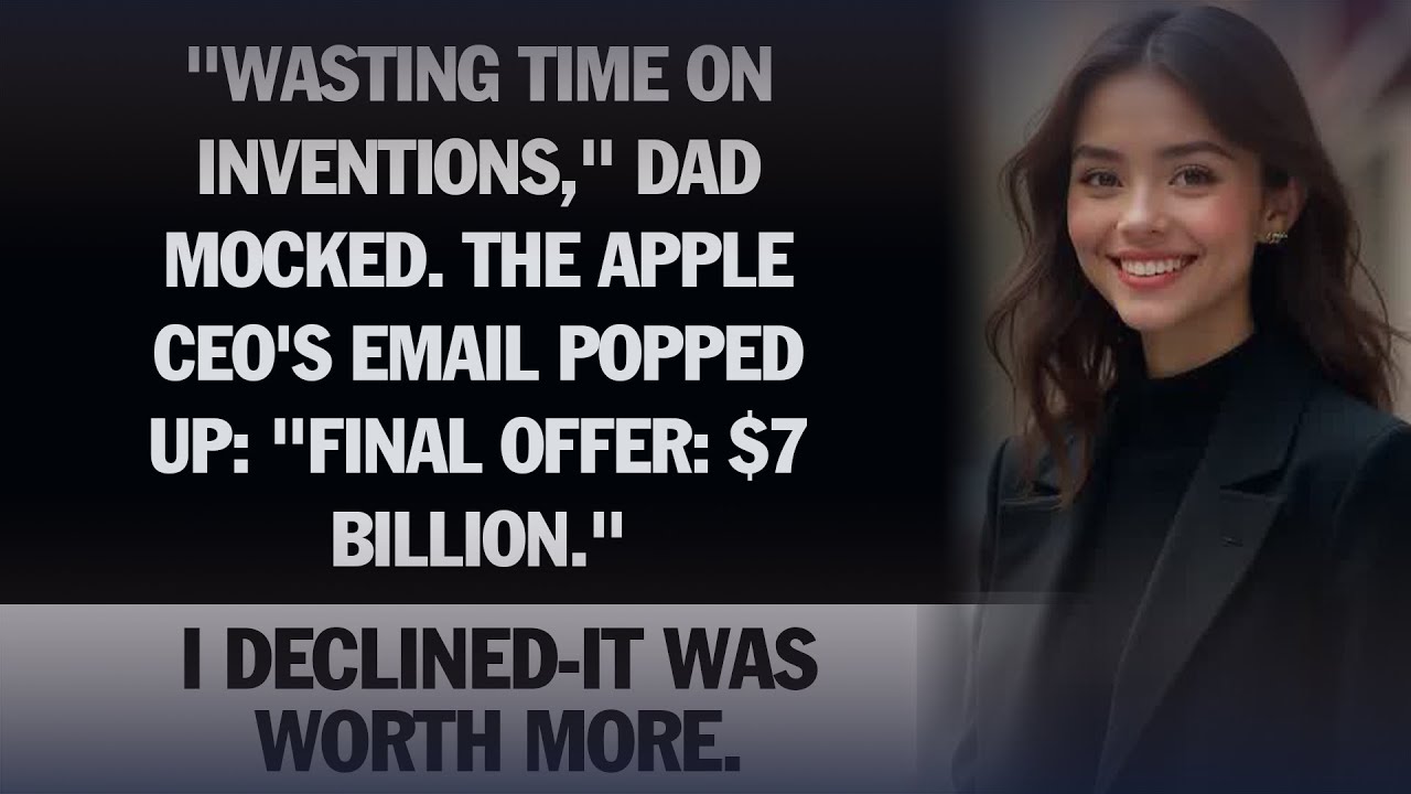 Family Laughed At My 'Silly' Patent—Until Big Tech Offered $7B