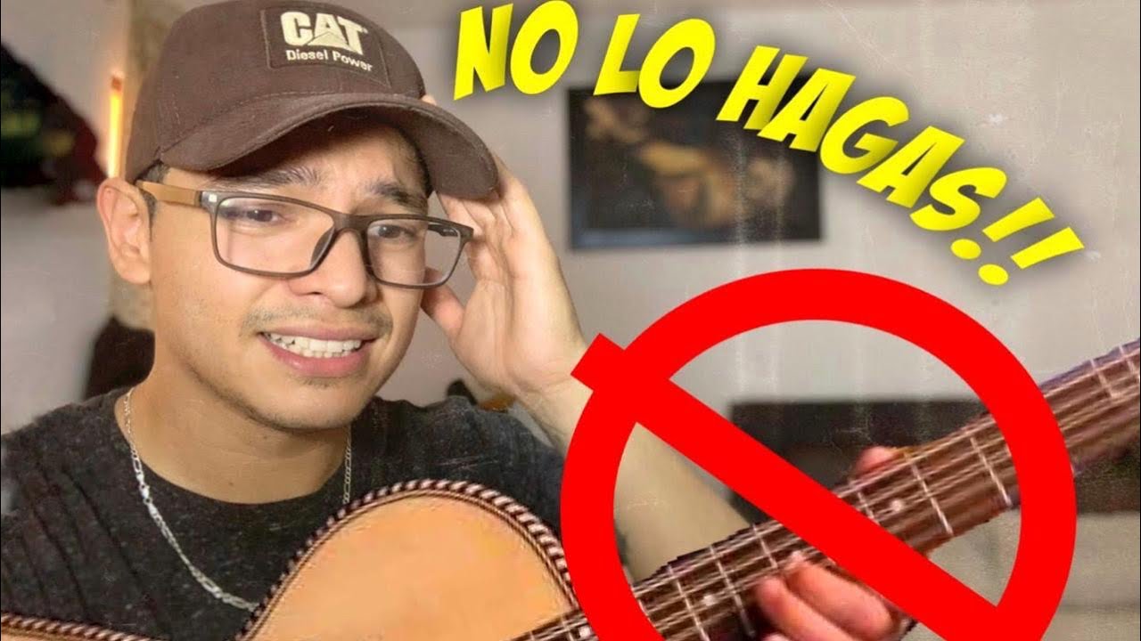 4 cosas que NO debes hacer al tocar BAJOQUINTO!!