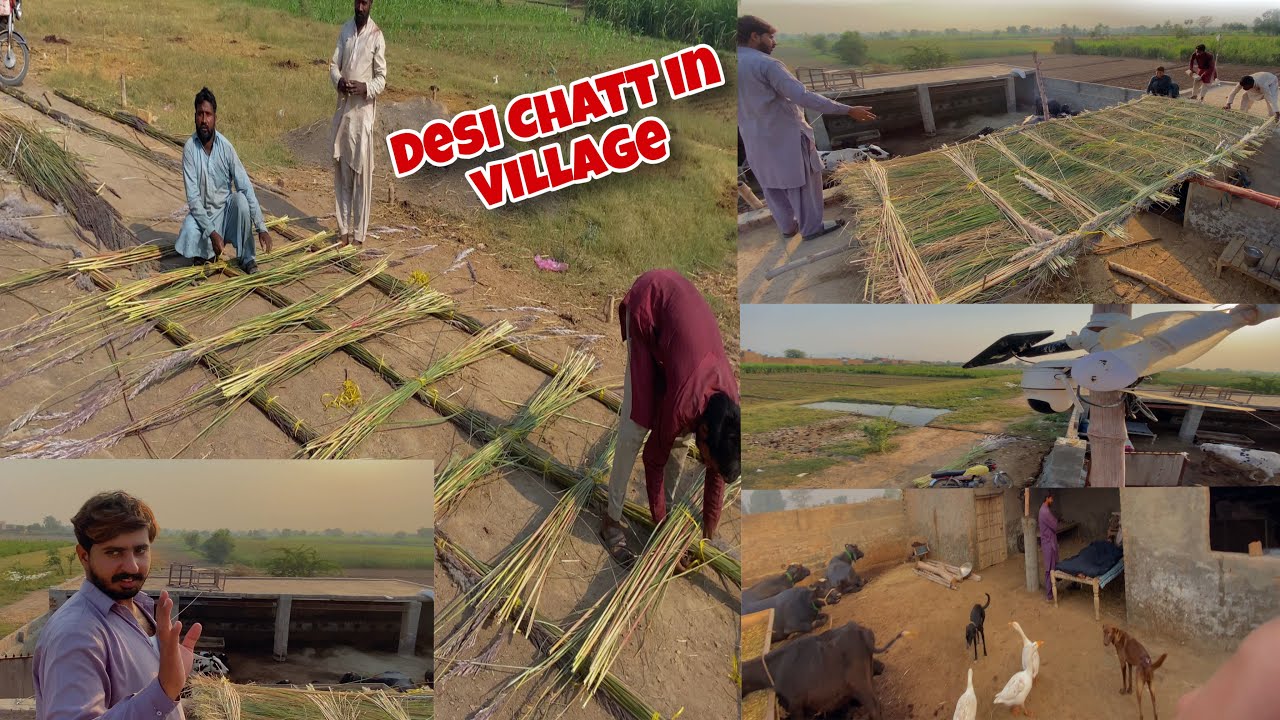 How To Make Desi Chatt In Villages | Chappri Kesy Bnaty Hain 🛖