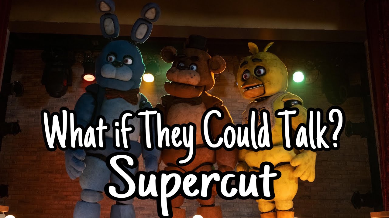 Фильм ФНАФ, если бы Аниматроники говорили | Supercut | Pt1-Pt4 #fnaf #fivenightsatfreddys
