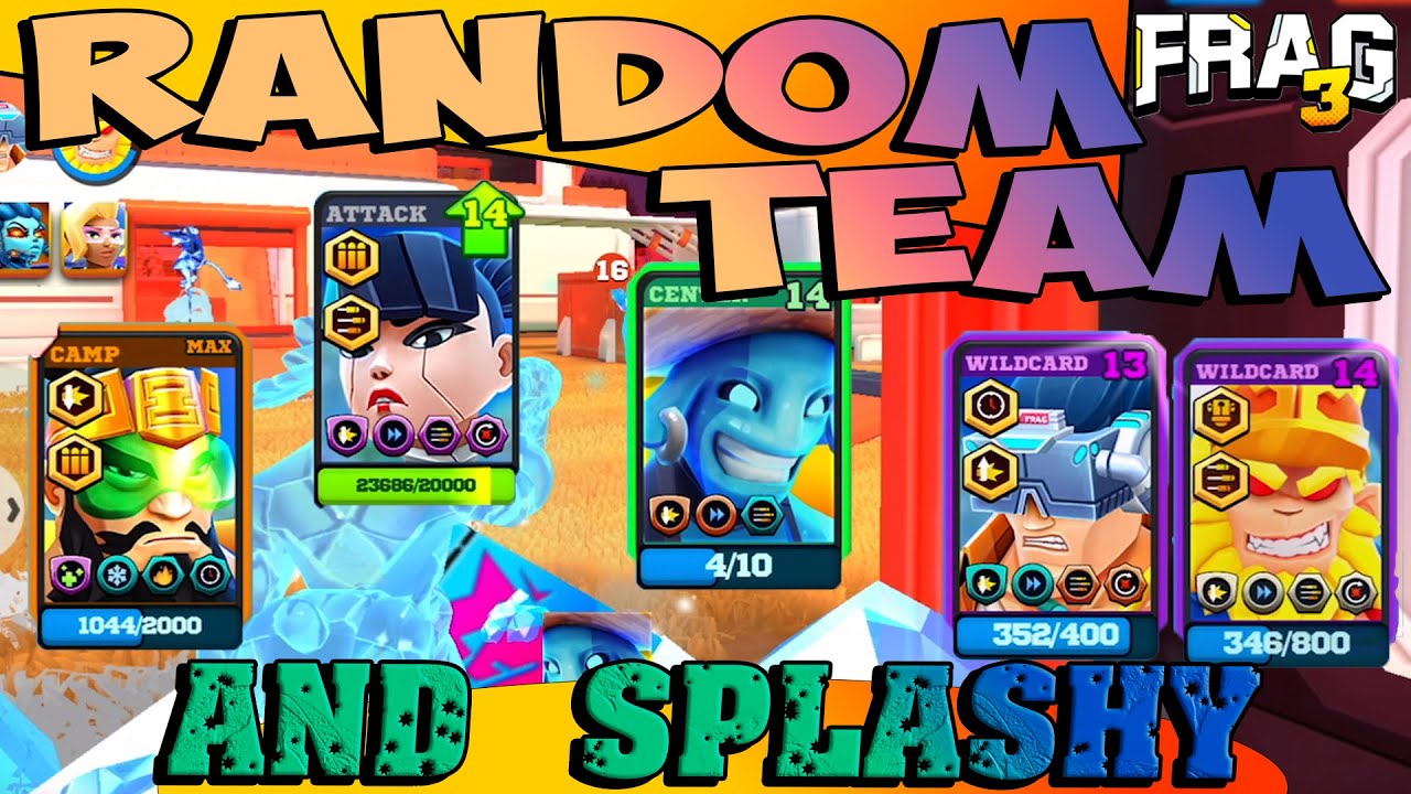 FRAG Pro Shooter - Random tean and Splashy👺🔥Gameplay Walkthrough🔥(iOS,Android)
