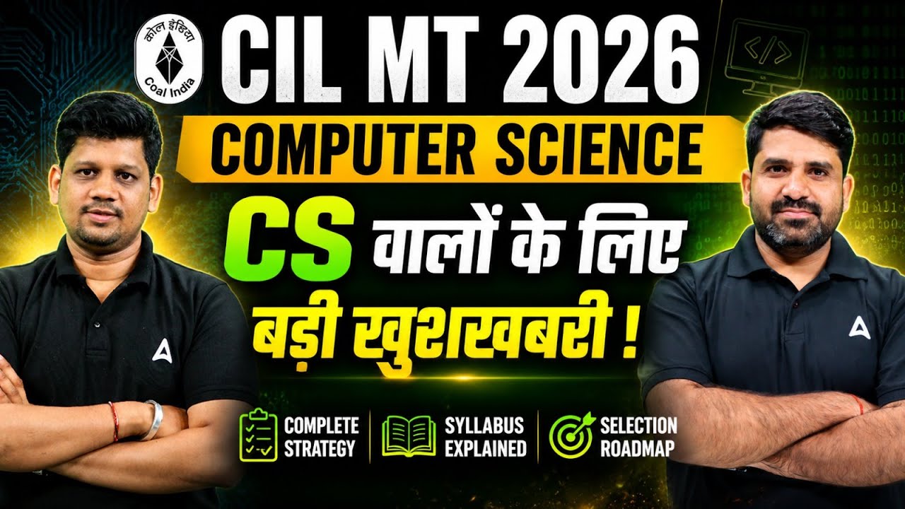 CIL MT 2026 Computer Science | Complete Strategy, Syllabus & Selection Roadmap | By Pramod Agrahari