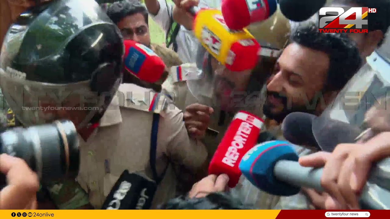 ജാമ്യം ലഭിച്ച് രാഹുൽ ജയിലിന് പുറത്തേക്ക്; പ്രതിഷേധവുമായി യുവമോർച്ച പ്രവർത്തകർ | Rahul Mamkootathil