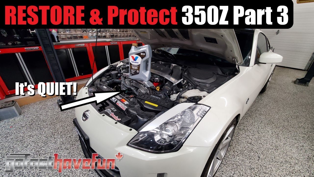 Valvoline Restore & Protect в Nissan 350Z VQ35DE REVUP Часть 3 | AnthonyJ350