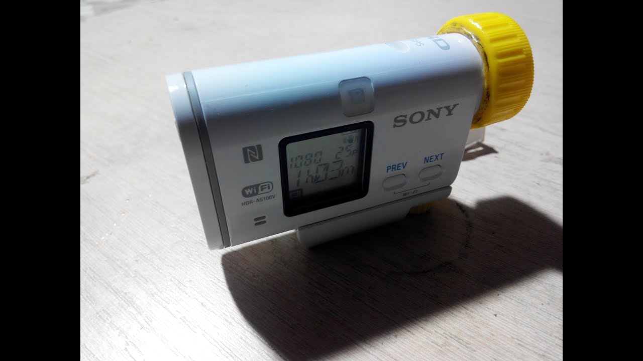 Sony hdr-as100vr Сделай сам аксессуар