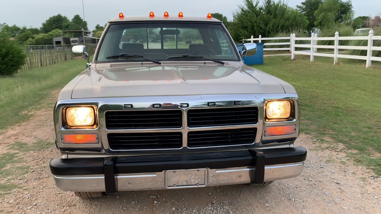 1992 Dodge Ram 350 Diesel Dually