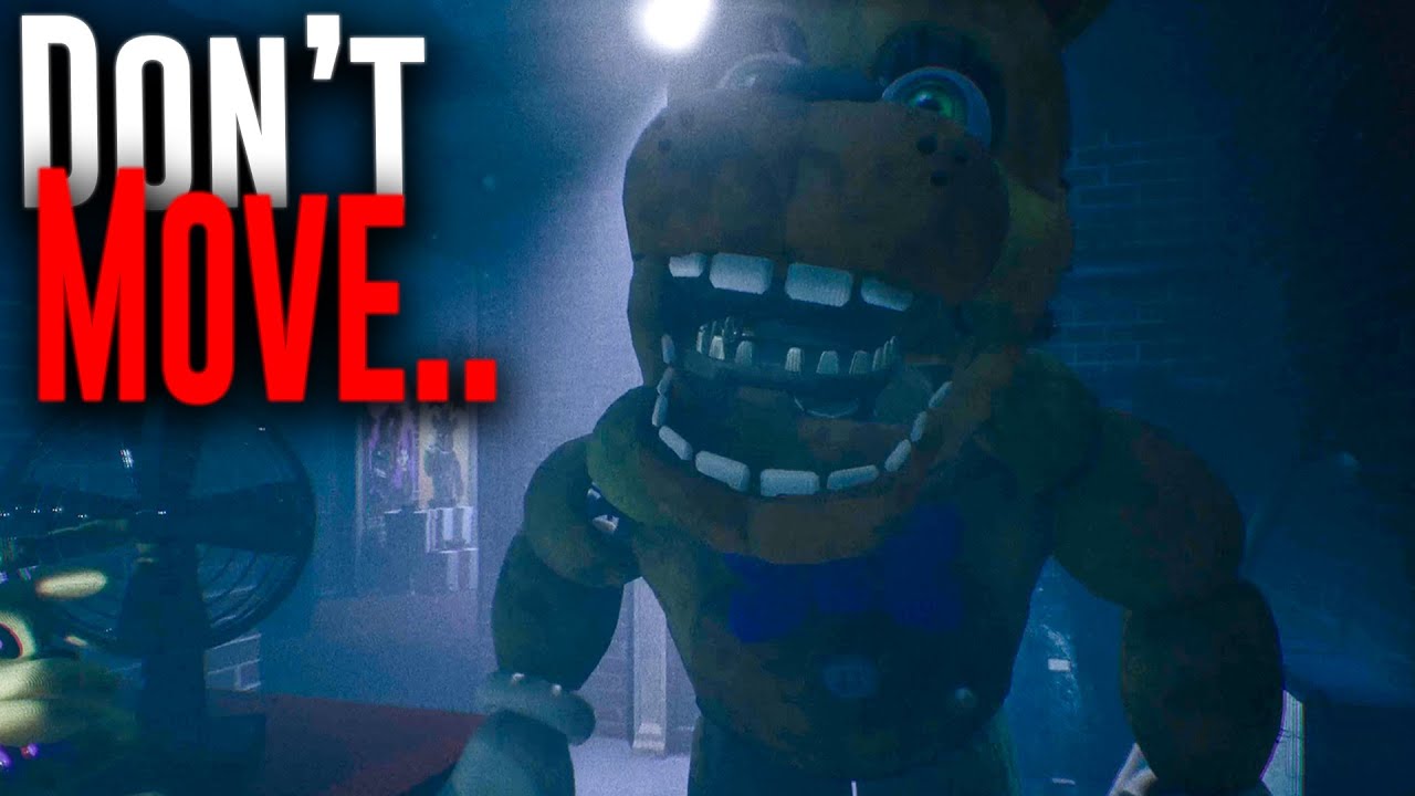 If This Animatronic is Next To You DON'T MOVE..
