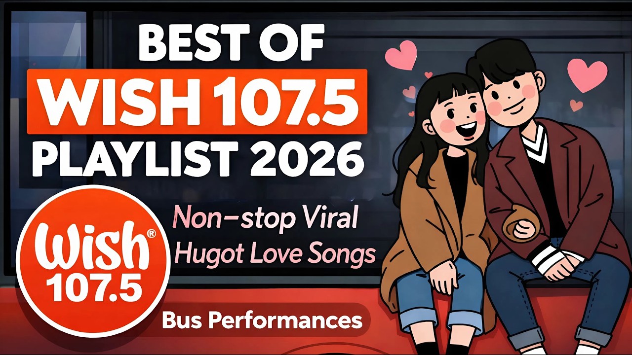 BEST OF WISH 107.5 PLAYLIST 2026 💕 Non-stop Viral Hugot Love Songs (Bus Performances)