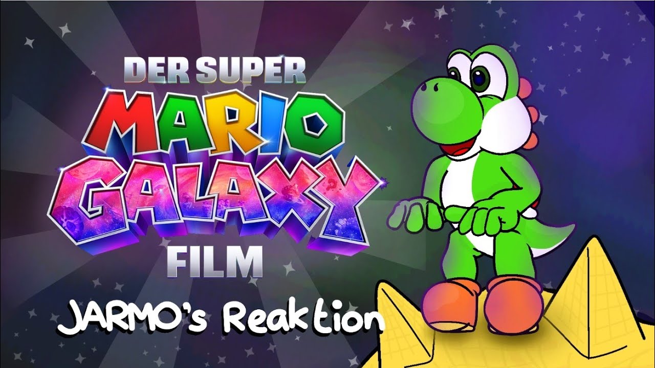 JARMO's Reaktion zu Yoshi im 2. Mario Galaxy Film Trailer! | JARMOlite