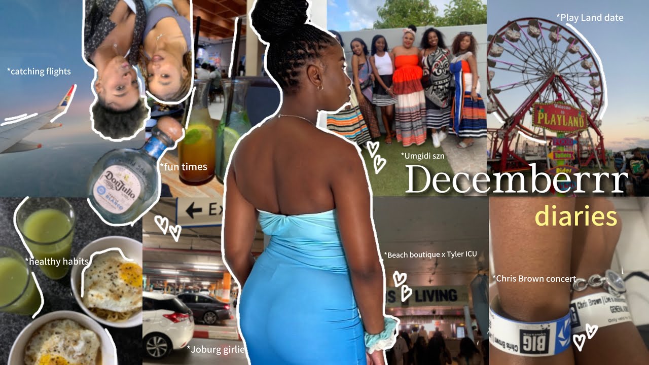 Detty December: Catching flights+ Chris Brown Concert+ Beach Boutique xTyler ICU+ Play Land+ Umgidi💋