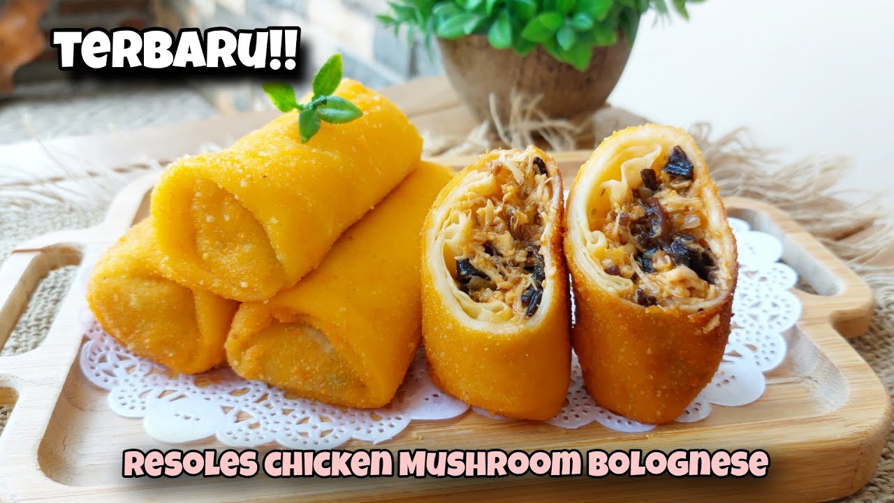 BARU LAGI!! RESOLES CHICKEN MUSHROOM BOLOGNESE!! GURIH, LEMBUT, ADA KRES2NYA!! SUPER ENAK & NAGIH!!