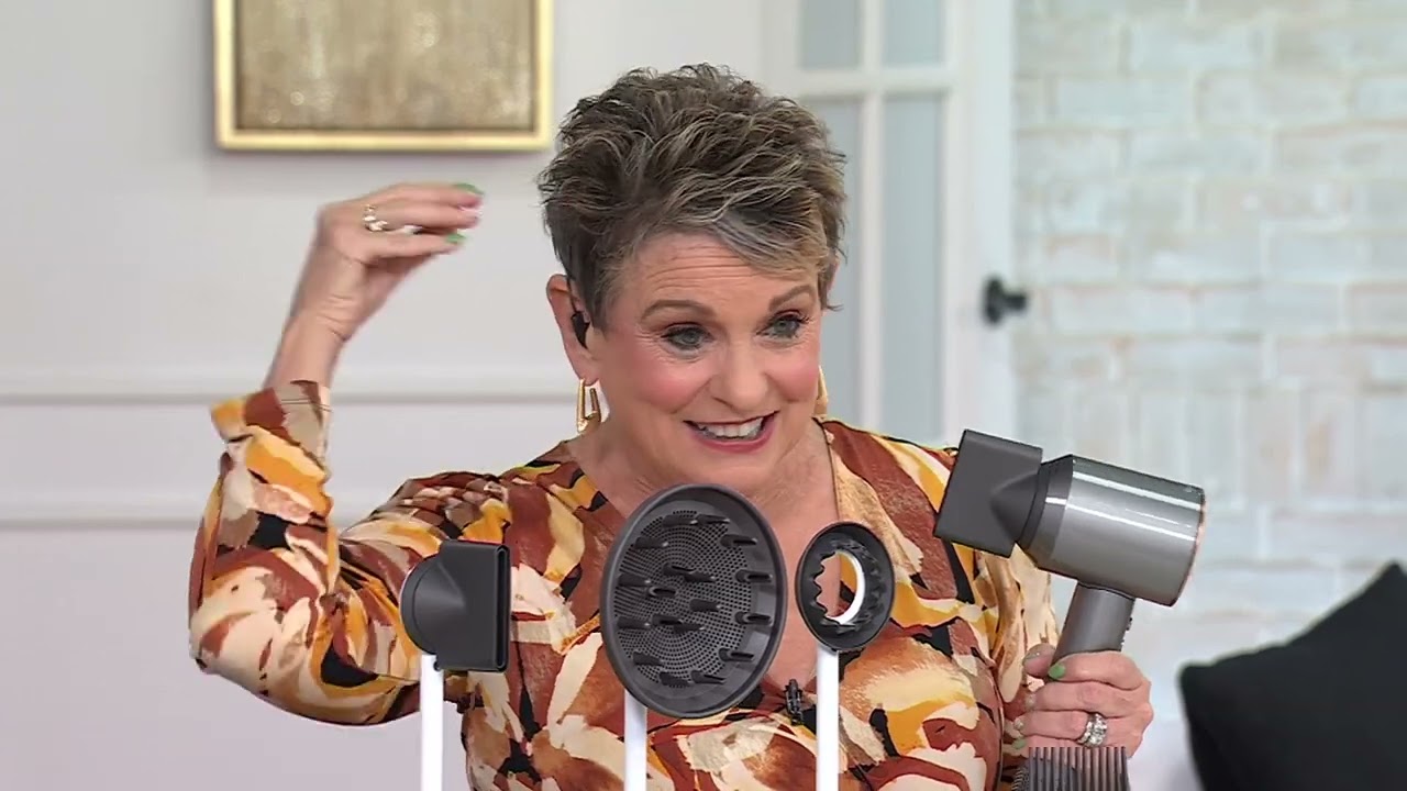 Dyson Supersonic Hair Dryer with Attachments on QVC