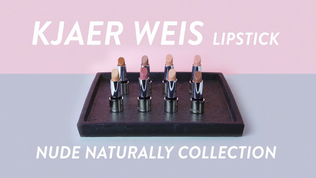 Kjaer Weis Lippenstifte – Nude Naturally Kollektion // Swatches