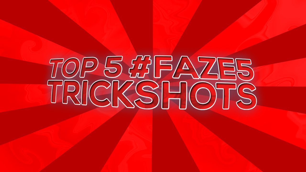 Top 5 #FaZe5 Trickshots | FaZe Linkzy