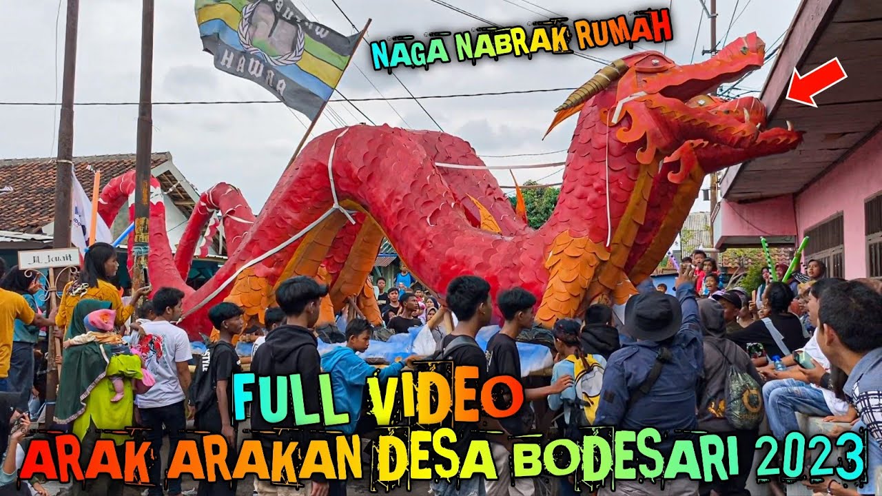 FULL VIDEO Arak arakan Desa BODESARI 2023 ❗️