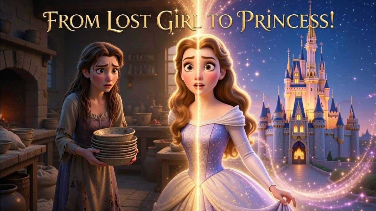 The Lost Princess Who Returned Home 👑✨#disney #disneyprincess #subscribe#cute  